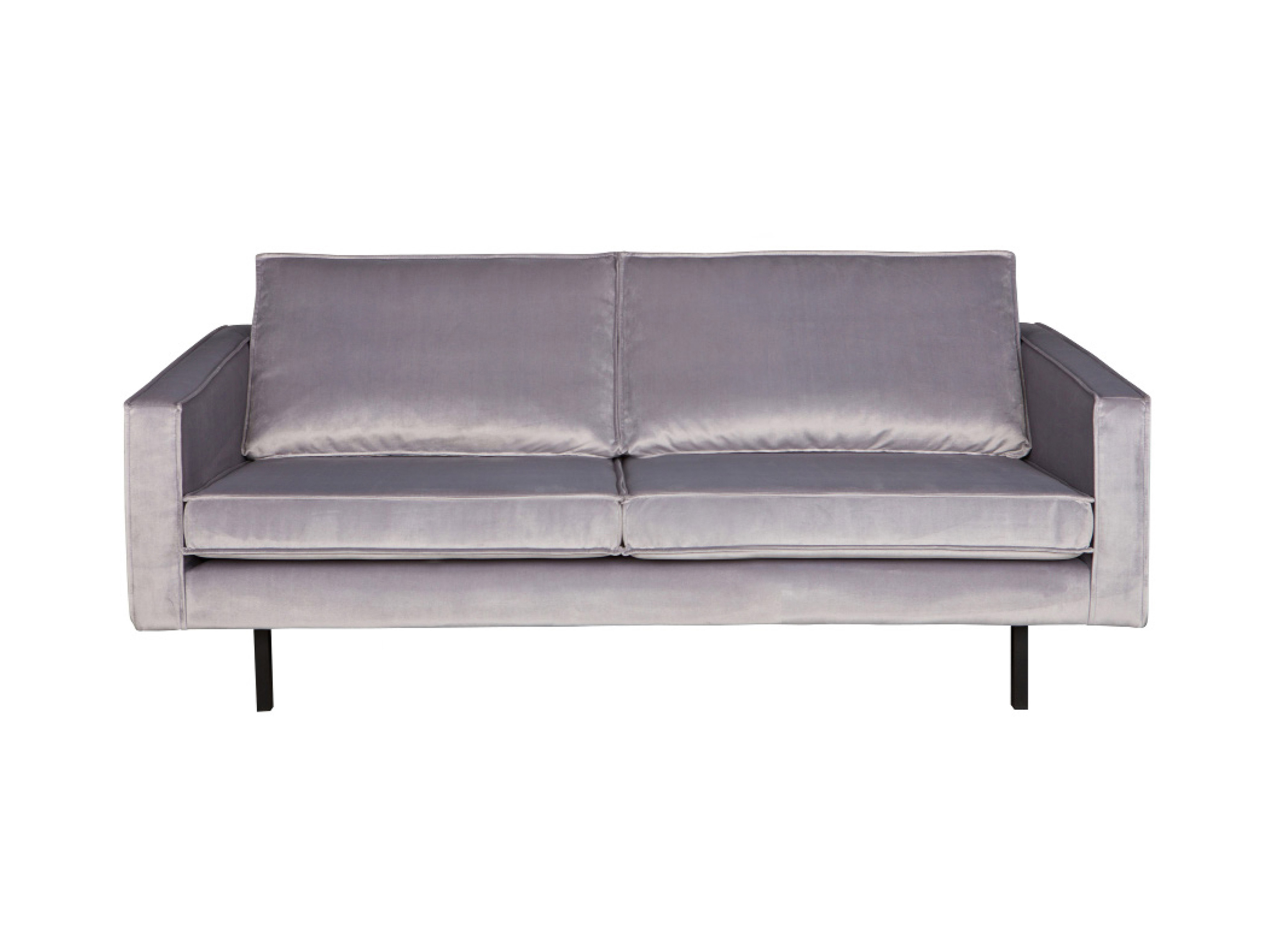 SOFA RODEO DVOSJED VELVET LIGHT GREY